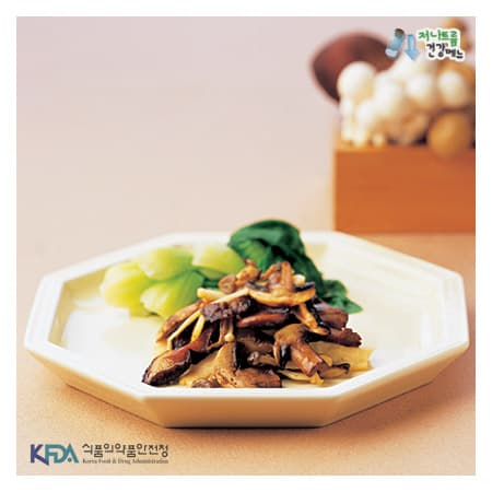 Stir-fried Mushroom in Oyster Sauce