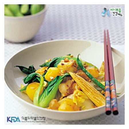 Asian-style Stir-fried Vegetables and Tofu