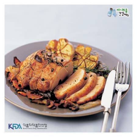 Pork Loin Steak with Mushroom Sauce