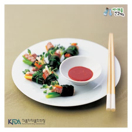 Octopus Rolled Appetizer