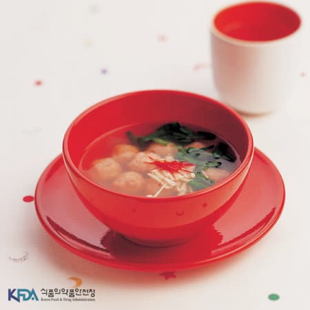 Shrimp Meatball Soup