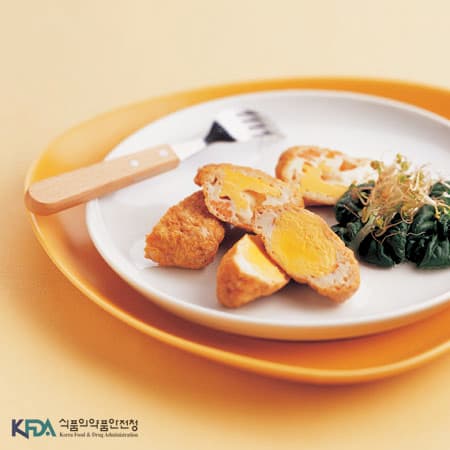 Fried Tofu Steamed Egg