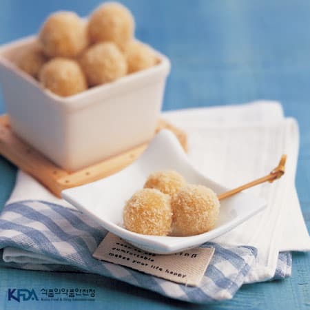 Sweet Potato Rice Ball