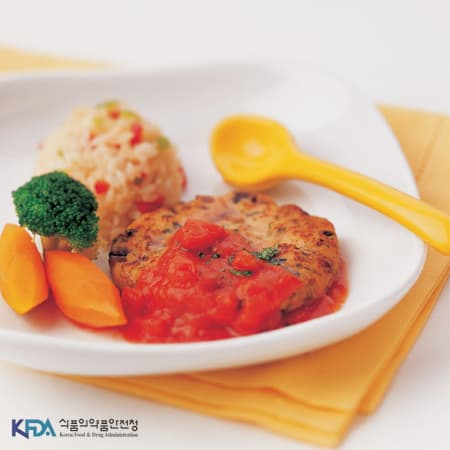 Chicken Burger Steak