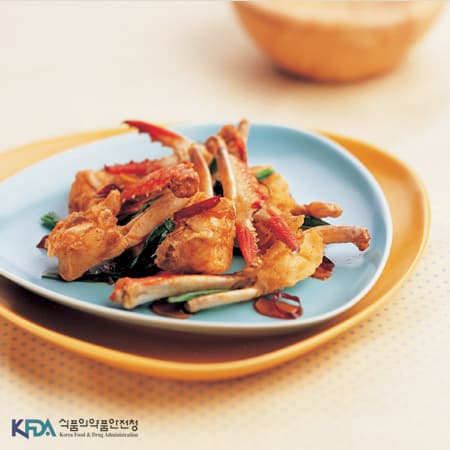 Stir-fried Blue Crab