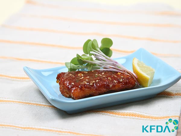 Grilled Hairtail in Gochujang