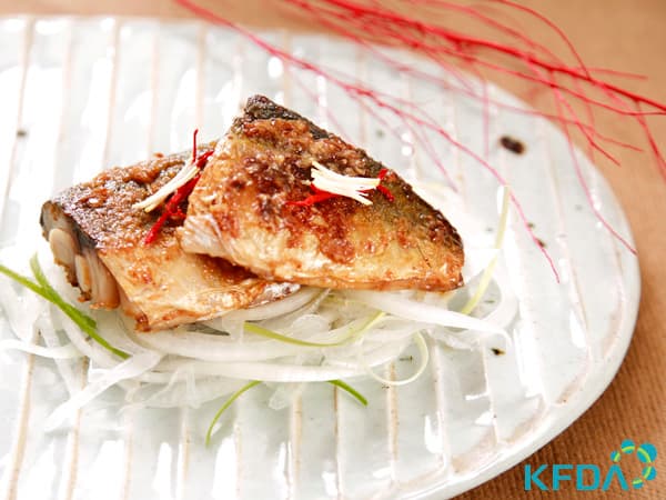 Grilled Mackerel in Doenjang