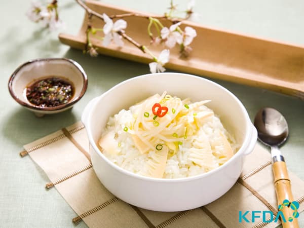 Bamboo Shoot Bean Sprout Rice