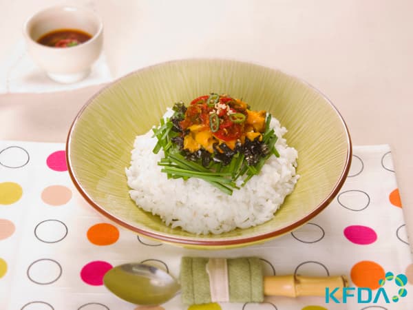 Sea Squirt Bibimbap