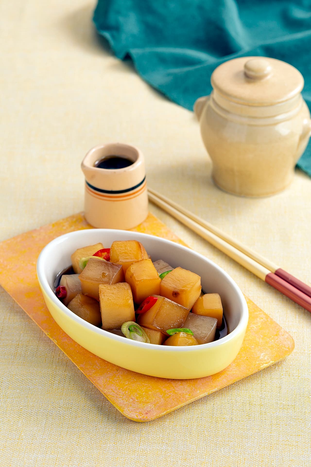 Braised Konjac and Potato