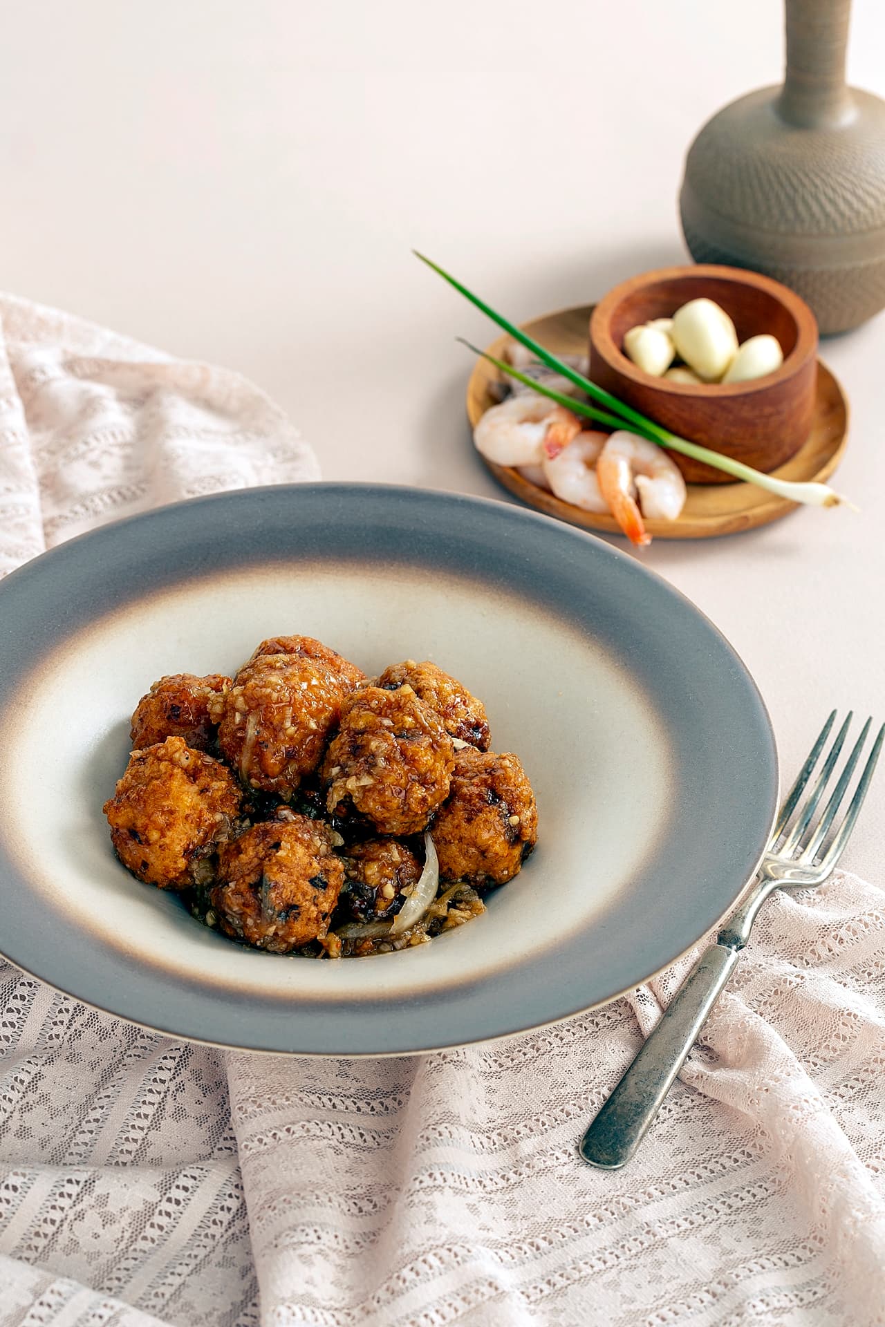 Tofu Seafood Meatball