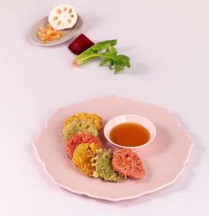 Colorful Fried Lotus Root