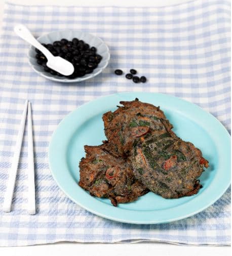 Black Bean Chive Pancake