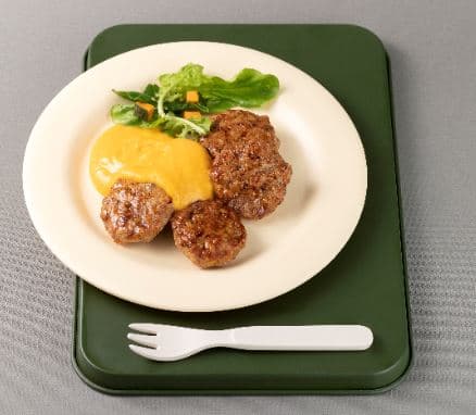 Sweet Pumpkin Hamburg Steak