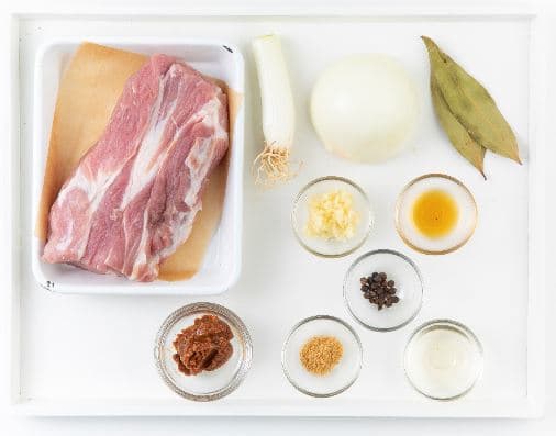 Aged Doenjang Boiled Pork