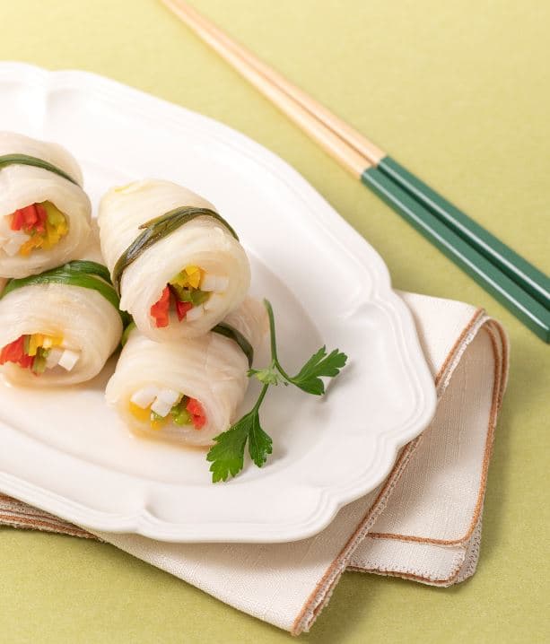 Konjac White Kimchi Roll