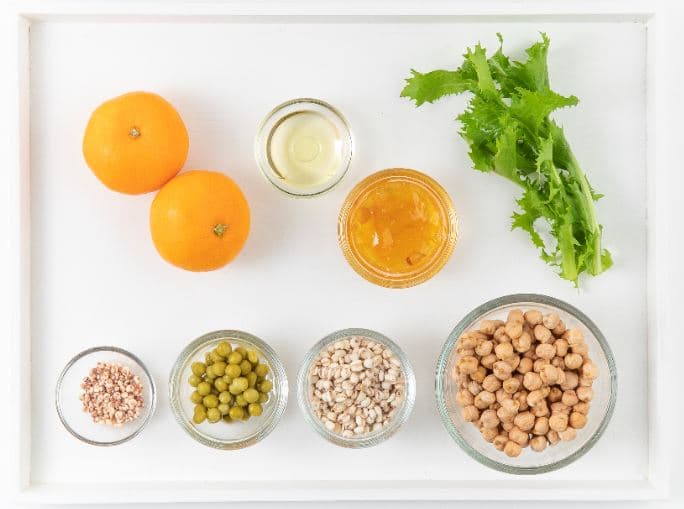 Tangerine Bean Salad