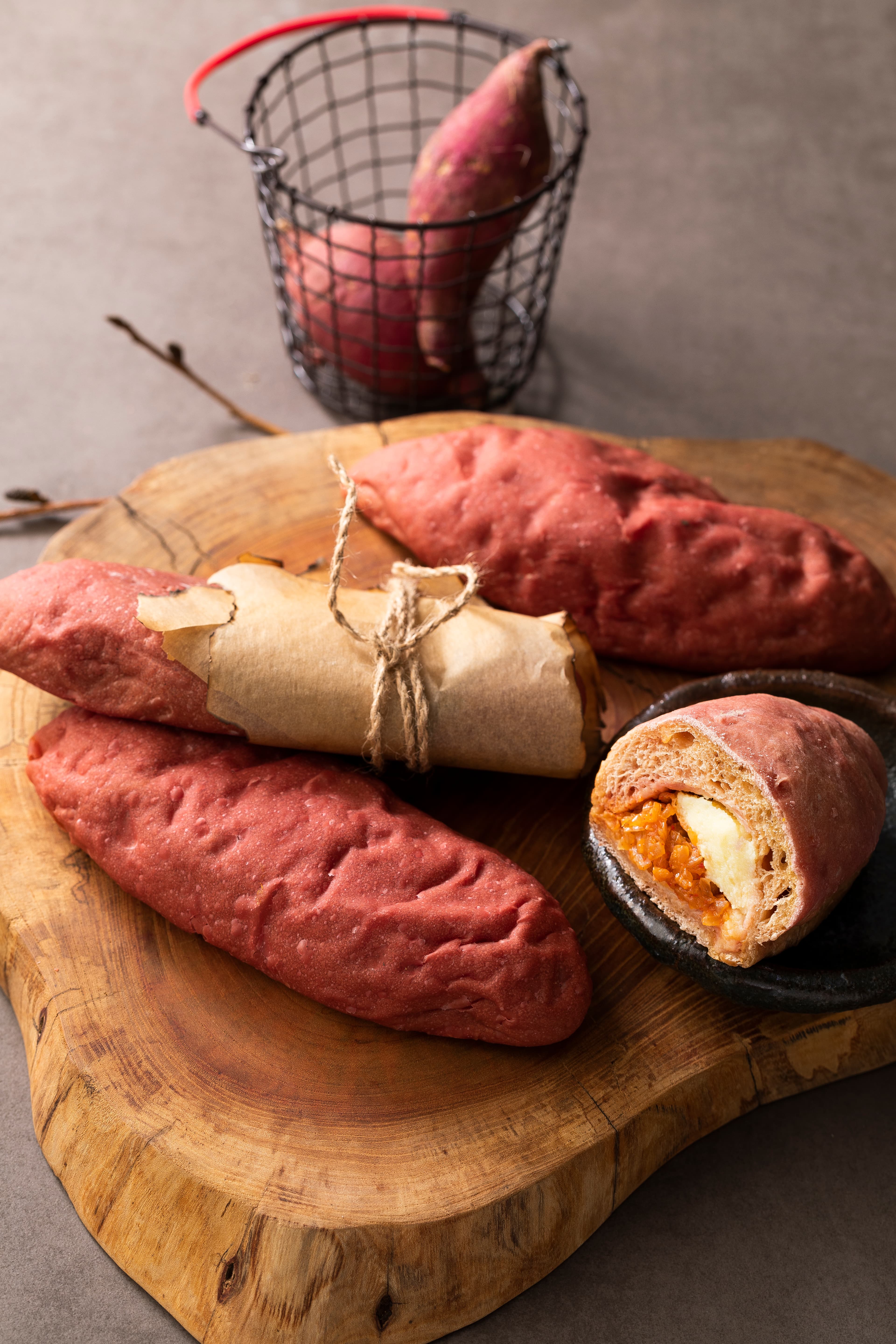 Sweet Potato Glutinous Bread