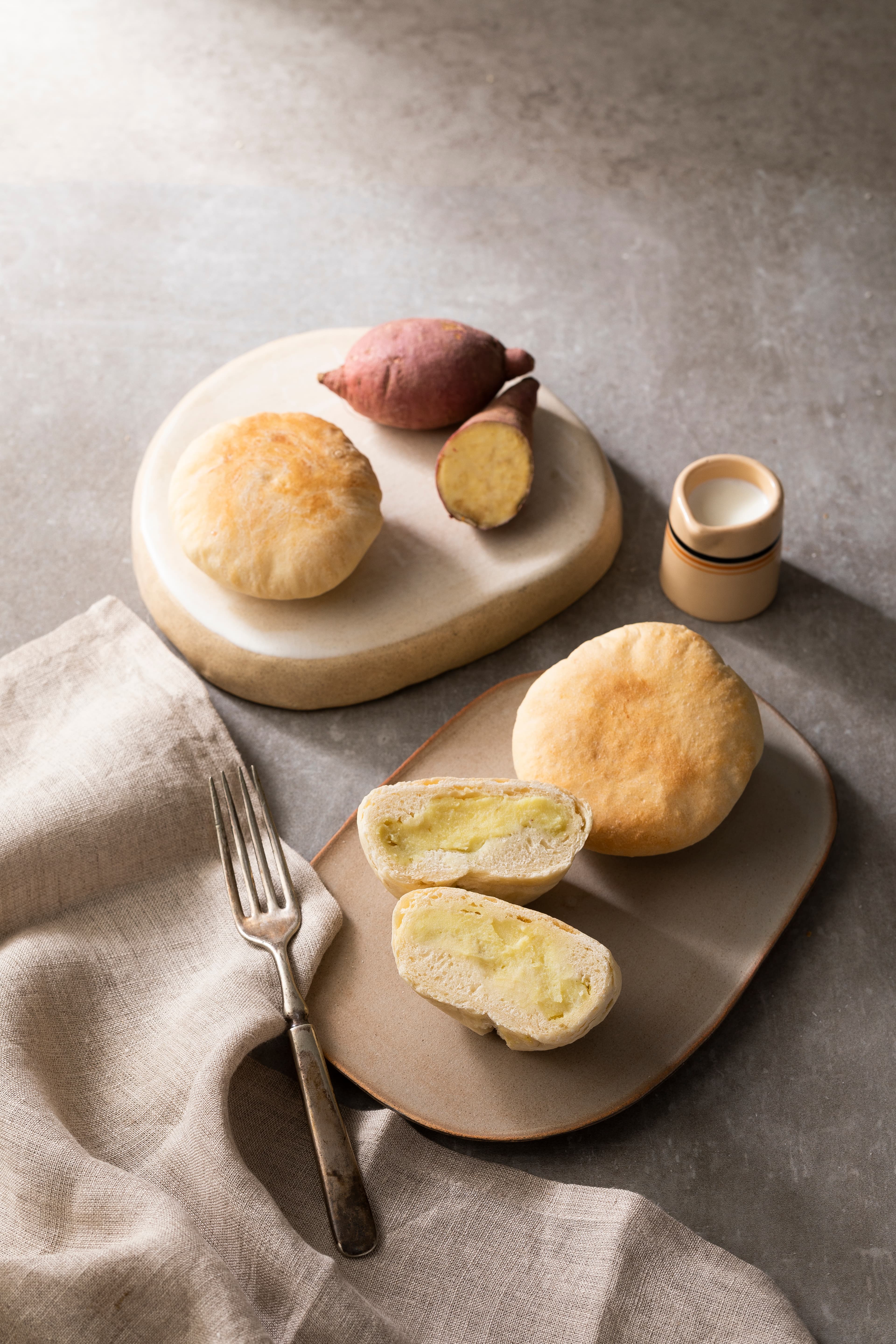 Sweet Potato Puff Bread