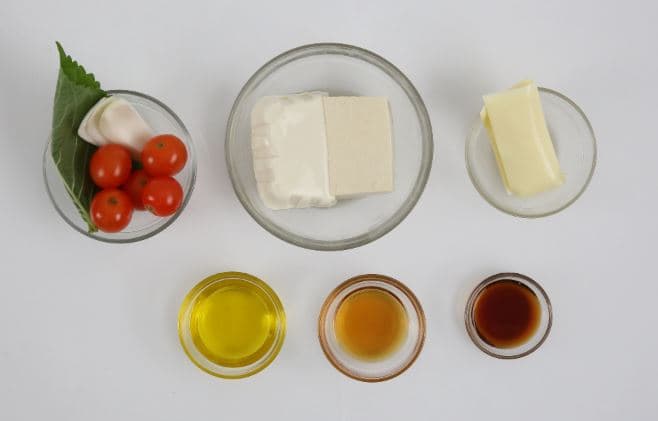Soft Tofu Caprese