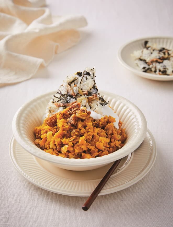 Yogurt Sweet Pumpkin Salad