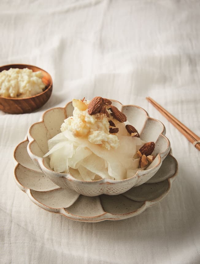 Korean Melon Ricotta Salad