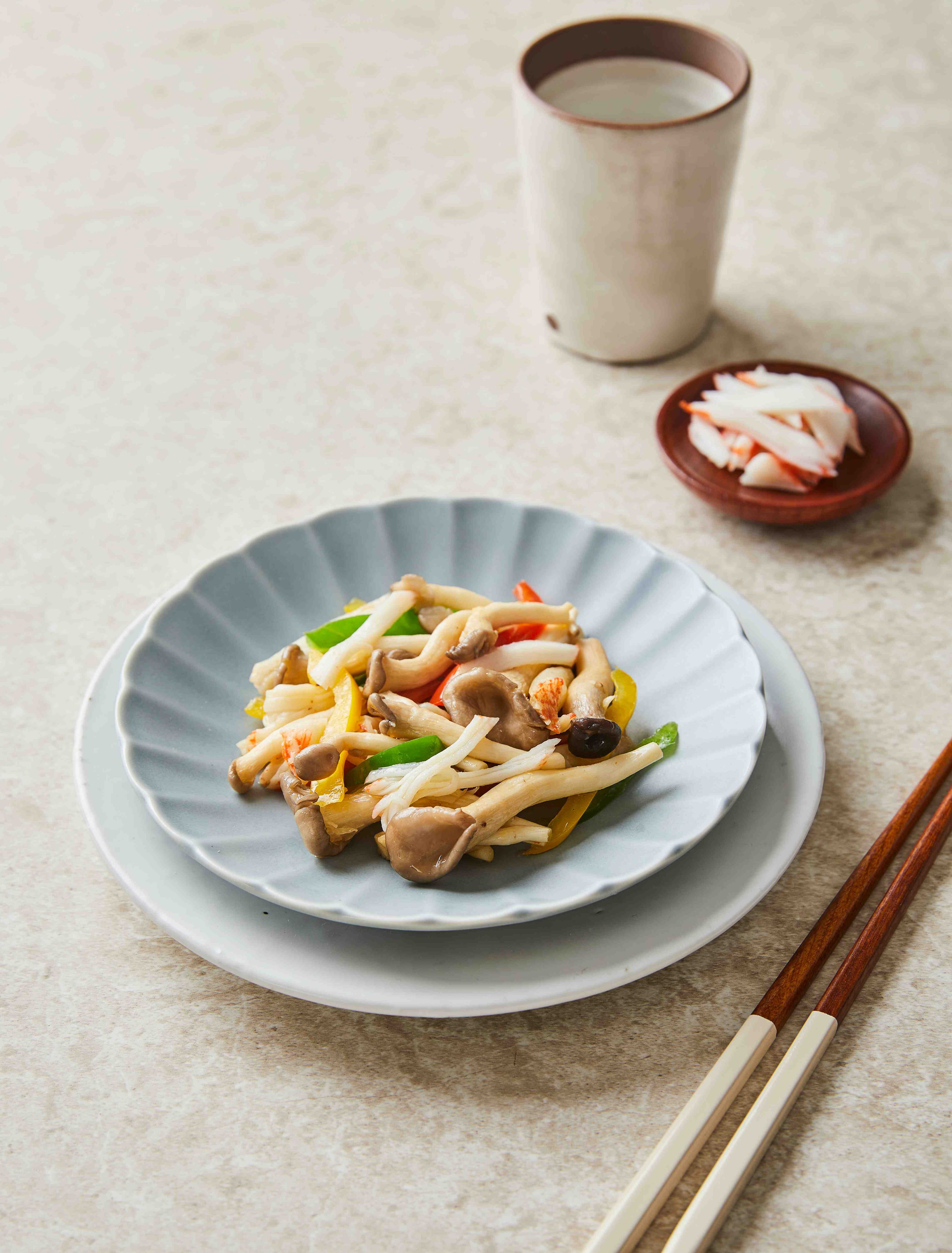 Stir-fried Oyster Mushroom