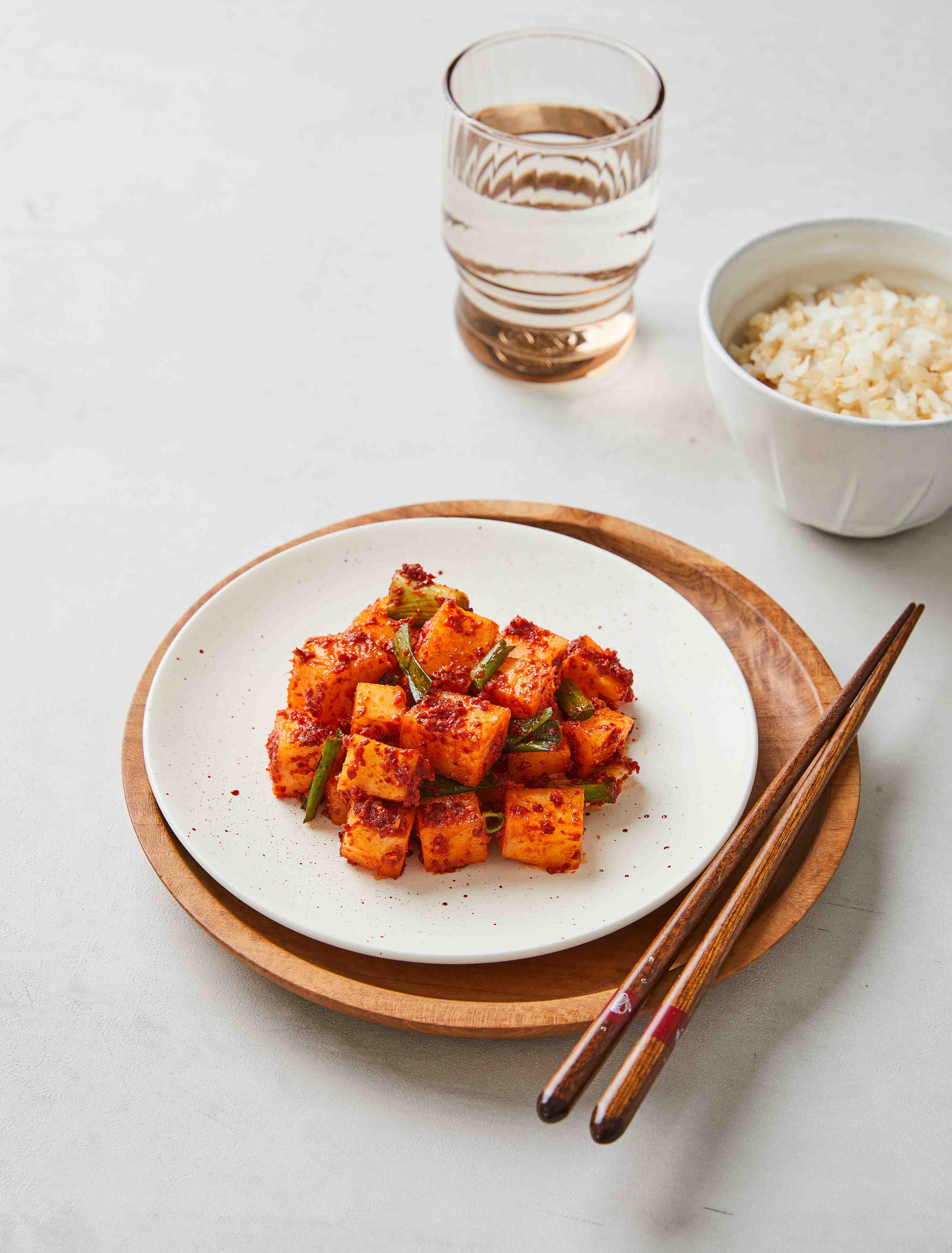 Kohlrabi Radish Kimchi