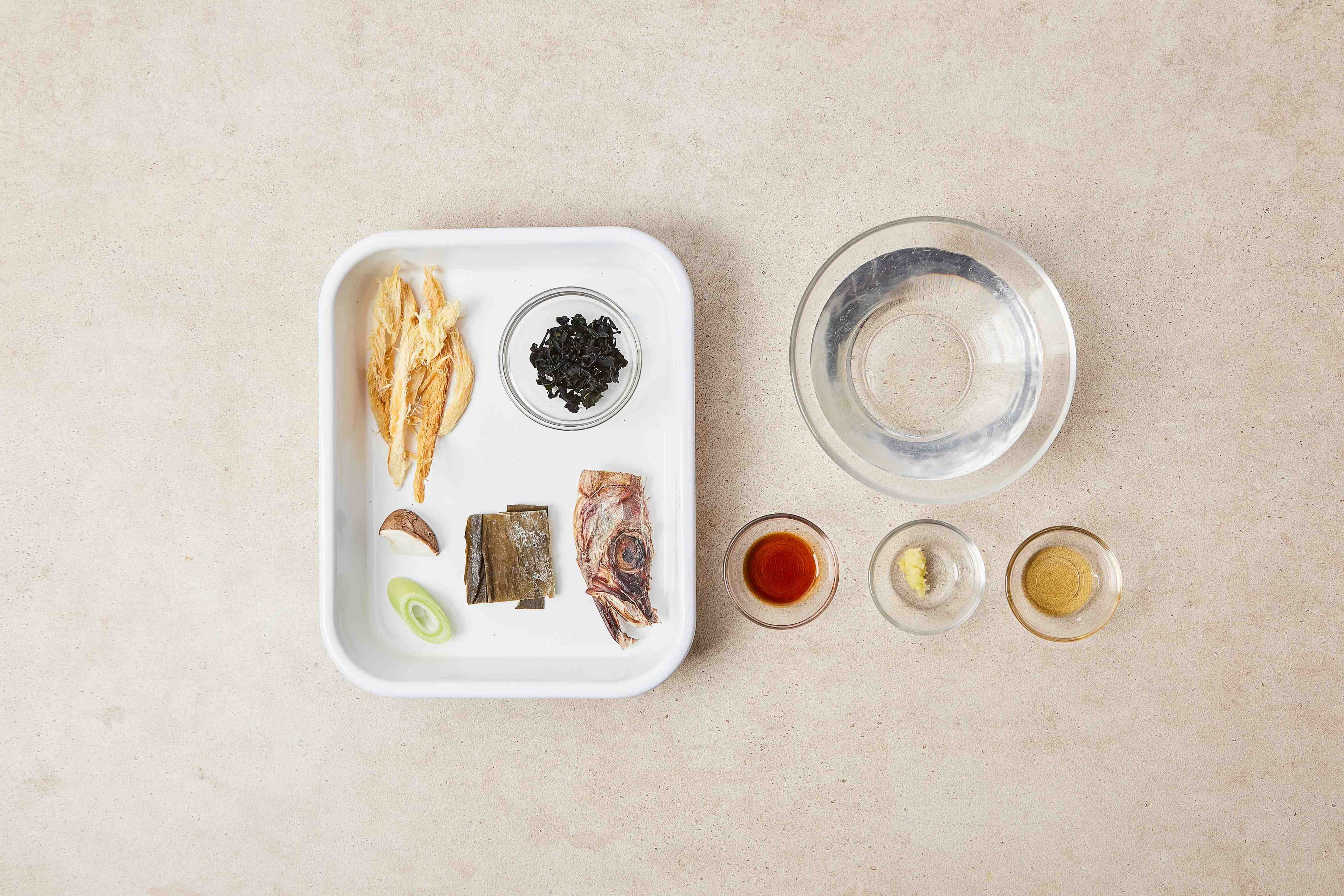 Dried Pollock Seaweed Soup