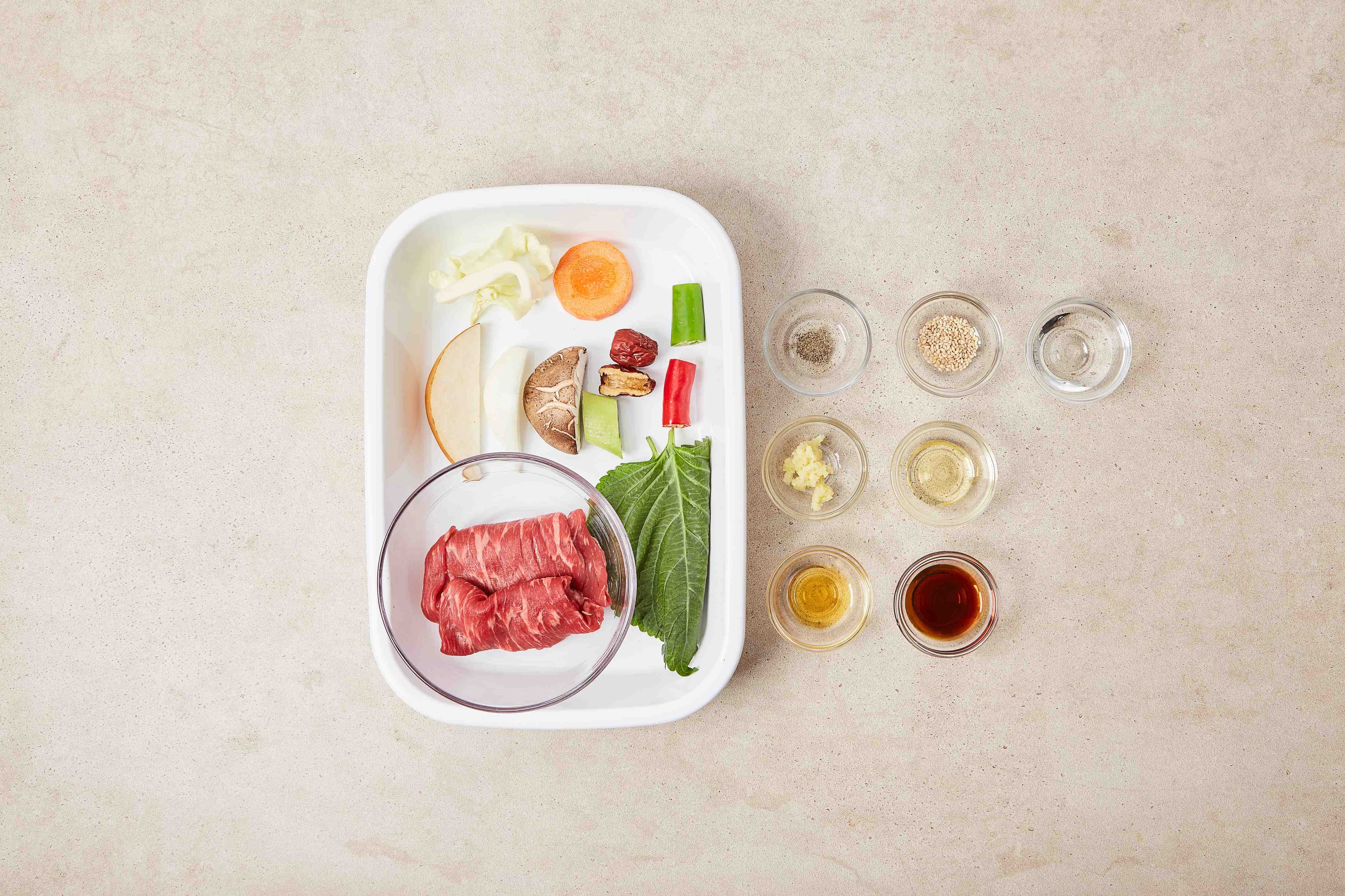Beef Vegetable Bulgogi