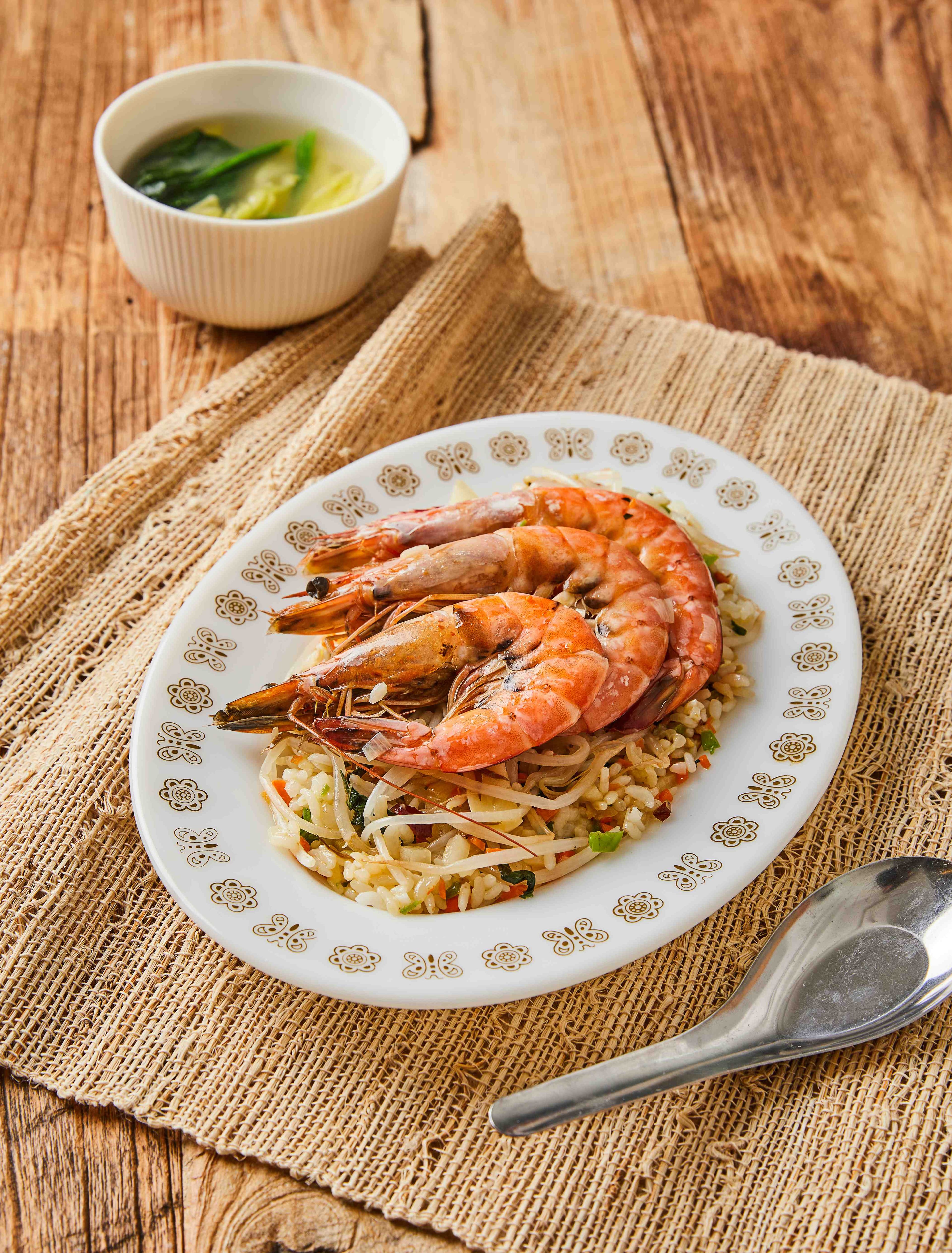 Prawn Garlic Fried Rice