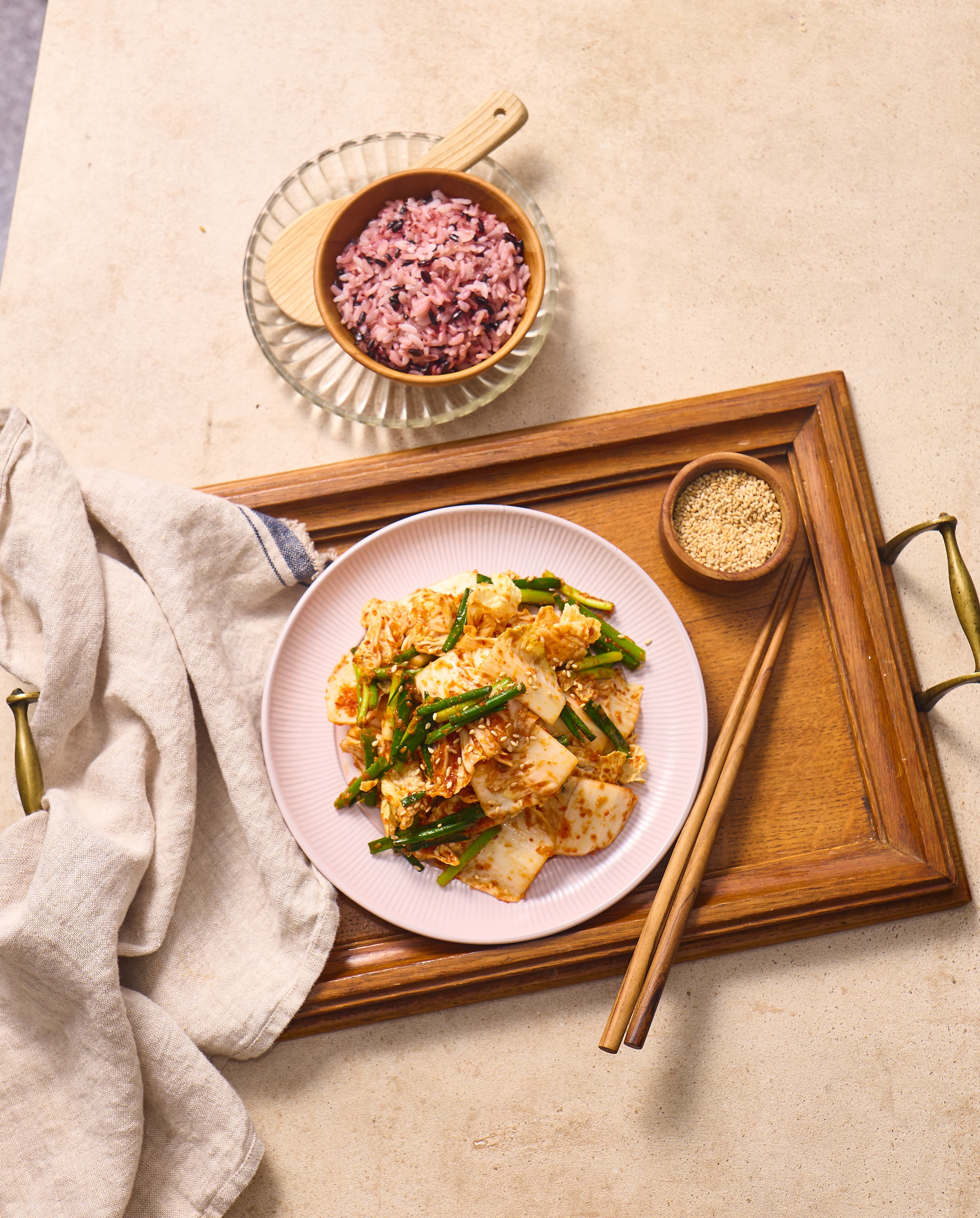 Fresh Napa Cabbage Kimchi