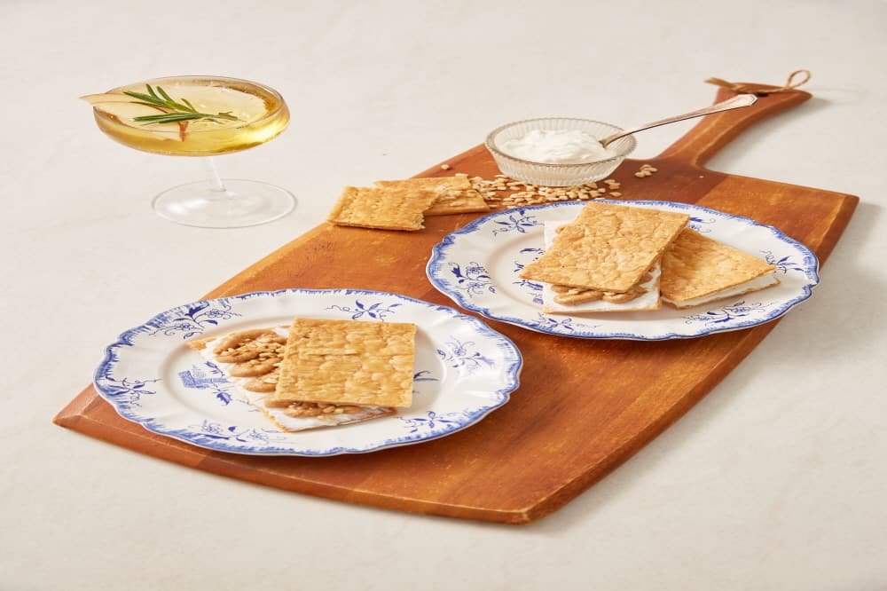 Peanut Mille-feuille Sandwich