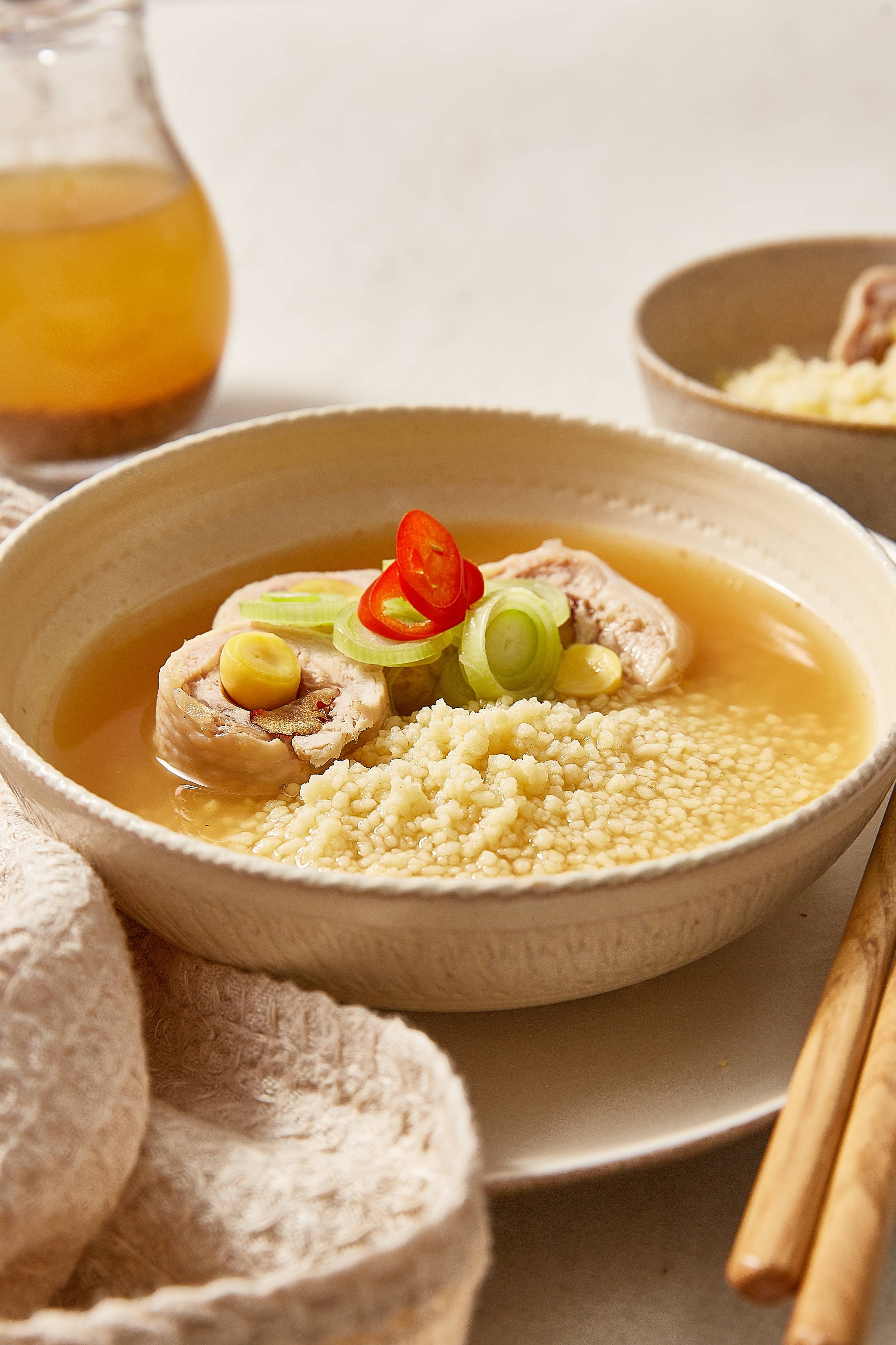 Couscous Samgye Roll