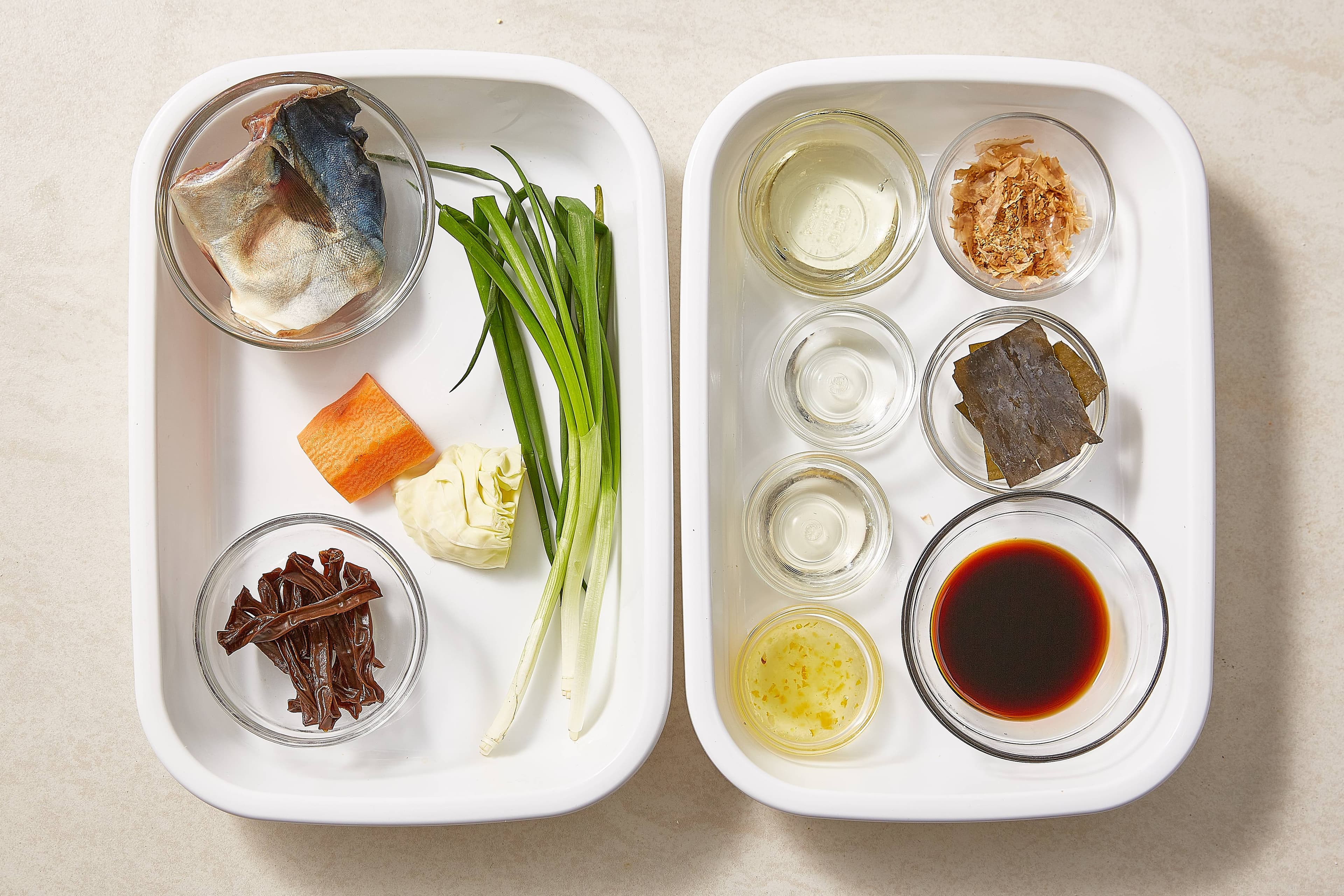 Cold Soba with Mackerel and Dried Jelly Strips