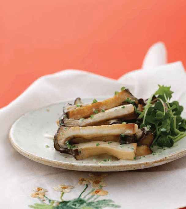 Stir-fried Mushroom in Soy Milk Sauce