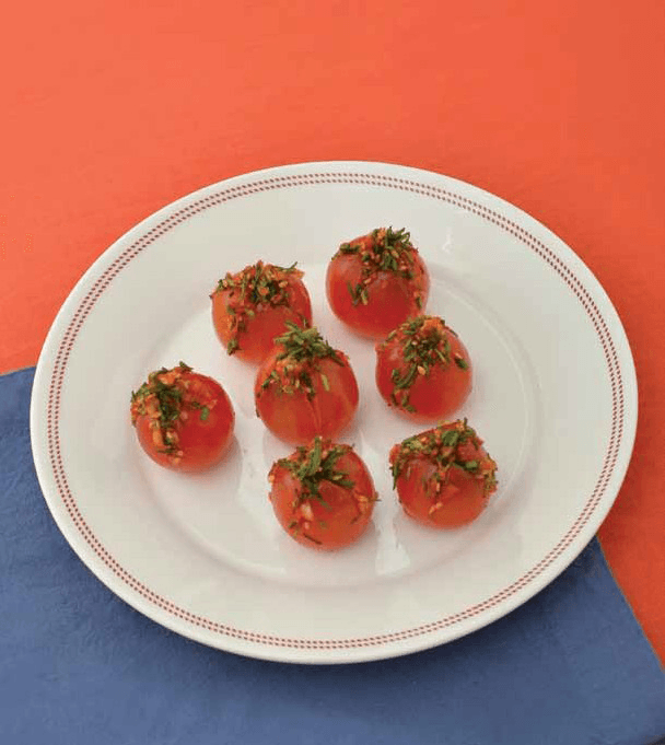 Stuffed Cherry Tomatoes