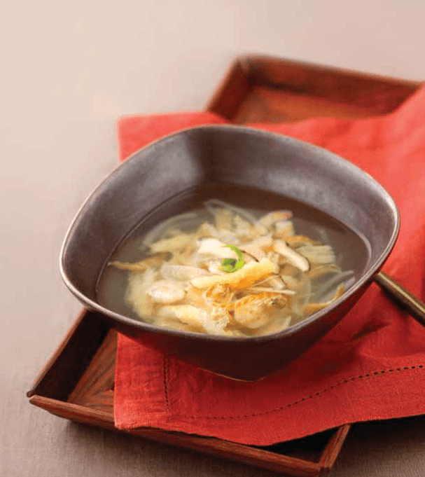 Apple Shrimp Dried Pollock Soup