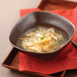 Apple Shrimp Dried Pollock Soup