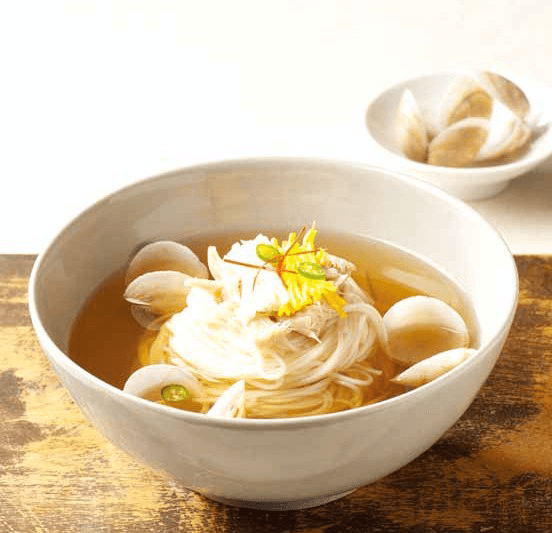 Glasswort Shepherd's Purse Noodles