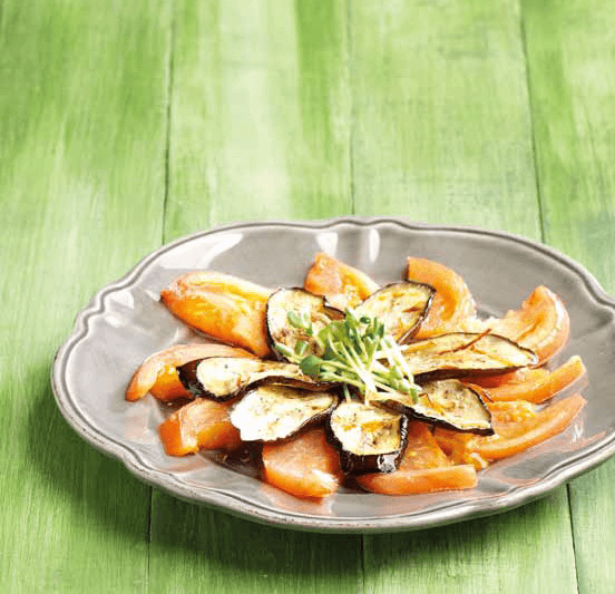 Tomato Eggplant Caprese