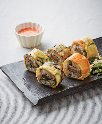 Tuna Bibimbap Roll