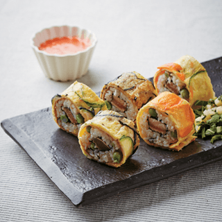Tuna Bibimbap Roll