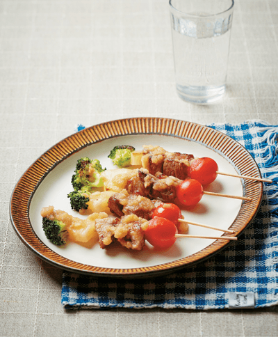Three-color Grilled Skewer