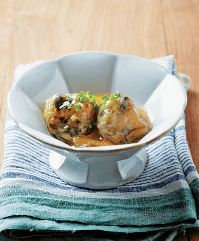 Braised Fish Balls with Black Beans