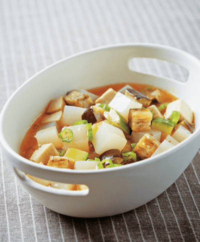 Braised Tofu and Konjac