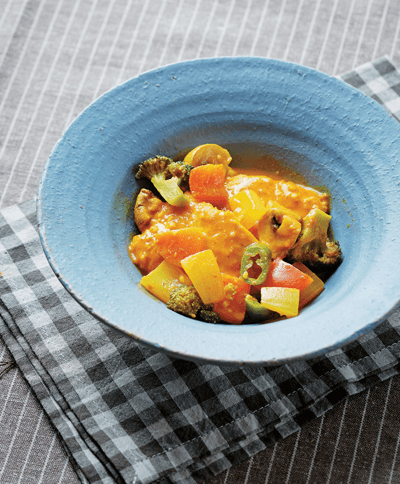 Braised Flounder in Curry