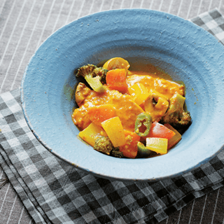 Braised Flounder in Curry