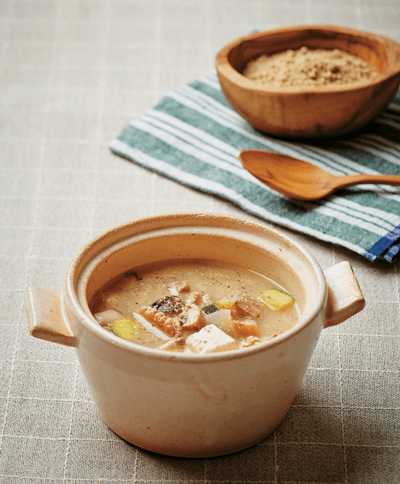 Nut and Perilla Hangover Soup