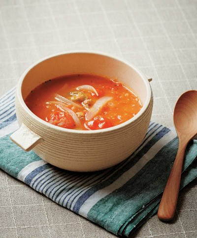 Tomato Pork Hangover Soup